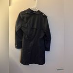 Ralph Lauren Woman’s Black cross trench coat size medium Photo 2