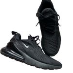 Nike  Air Max 270 AH6789-006 Women's Triple Black Lifestyle Sneakers Shoes 7.5 Photo 0