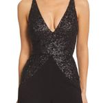 Dress the Population Joey Sequin Crepe Jumpsuit Photo 1