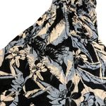 Free People Intimately Heat Wave Blue Floral Maxi Dress Spaghetti Strap Large Photo 9