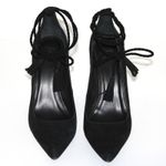 Joie  Angelynn Ankle Tie Pointed Toe Pumps Stiletto Heels Size 39 Photo 0