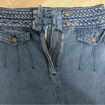 Free People  Braided Baby Mini Skirt Photo 4