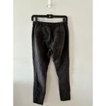 Anthropologie  Pants Women's 26 Charcoal Corduroy Button Ankle Skinny Utility Photo 6