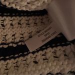 Madewell  Crochet-Knit Crewneck Sweater Sleeveless Tank in Striped‎ Sz S NEW Photo 8