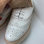 Catisa Vintage Cream and light brogues with silver and pink rhinestones Size 7.5 White Photo 2