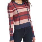 Ella Moss denise Striped pullover thin sweater Photo 0