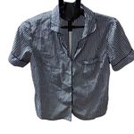 Isaac Mizrahi  sleepwear striped button down pj 2 pc set small p29 Photo 0