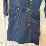 Bebe ‎ Denim Blazer Dress Size 4 Photo 3