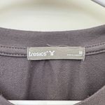 Tresics  Dark Gray Long Sleeve Crop Top Photo 1