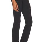 Alo Yoga  Zip It Flare Leggings Pants High Waisted Black Small Paneled Athleisure Photo 2