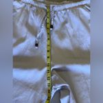 Palm Grove Women's 2X Beige Palm Flower Printed Pull On Cropped Pants Wide Leg Tan Photo 9