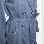 CAbi  Navy Blue All Day Belted Trench Coat M” Photo 8