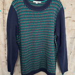 Boden Wool Blend Crewneck Sweater Blue Size 16 Photo 0