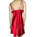 Kathy Ireland Vintage Intimates women’s Red Satin Nightgown size L Photo 3