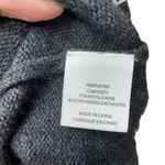 Brochu Walker Layered Wool Cashmere Sweater Dark Charccoal Leopard Print Size XS Photo 7