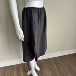 Vintage Warners Lace Half Slip Satin Black XL Photo 1