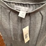 Old Navy Soft Sweater Sheath Dress Shoulder Strap Ribbed Top Pleated Skirt MEDIUM NWT Photo 3