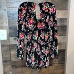 Show Me Your Mumu Floral Velvet Long Sleeved Romper Photo 4