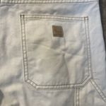 Aritzia TNA Jeans Women 8 Cream Carpenter Greenwich High Rise Cargo Pants Ivory Photo 4