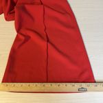 Alice + Olivia Alice Olivia Apple Red Wide Leg High Waisted Pleated Jalisa Dress Pants Slacks 4 Photo 10