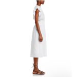 Rails New!  lona Linen-Blend Midi-Dress
White Sz Small‎ $228 Photo 4