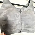 Lululemon Enlite Bra Zip Front Incognito Camo Multi Grey Photo 4