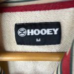 Hooey Ladies Rope Like A Girl Cream Hooded Pullover Sweatshirt Laramie Aztec MED Tan Photo 2