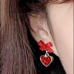 Sweet heart earrings NWT Photo 1