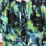 Dress Barn  Plus-Size 2X Tank Top Layered Blue Green Tie Dye Boho Photo 5