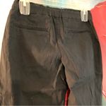 Theory Womens Linen Zip Bottom Pants Black Size TP S Small 0 / 1 Photo 3