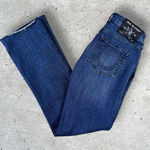 True Religion  Jeans‎ Becca Mid Rise Boot Cut Indigo Women's Size 27x30 Photo 0