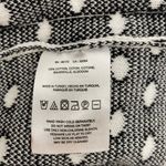 Anthropologie Moth Jacquard Dottie Black/White Polka dot Sweater Size S Photo 7