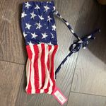 Xhilaration Women’s Large American Flag Swim Top New Photo 1