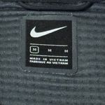 Nike EXCELLENT Black Quilted Full-Zip Cropped Hoodie Jacket Size M Medium Photo 2