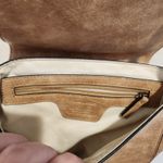 Hayden Harnett Tan Cross Body Bag Handbag Distressed Photo 6