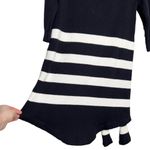 For Love & Lemons NWT Knitz Black & White Striped Scarf Sweater Dress Photo 11