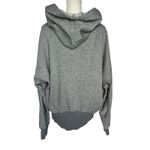 Free People FP Movement At Your Best Quarter Zip Hoodie Gray Medium Photo 3