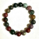 Ocean Jasper beaded stretchy bracelet Photo 0
