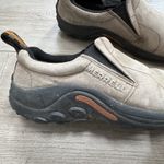 Merrell  Jungle Moc SlipOn Shoes Womens Size 8.5 Tan Suede Hiking Trail Comfort Photo 2