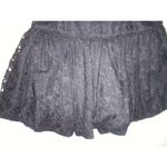 Jill Stuart New Womens Designer  Black Lace Dress One Shoulder 0 2 Broach Short Photo 6