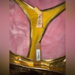 SKIMS NWT  Rare Swim Racerback Romper Metallic Gold Women’s 4X Photo 1