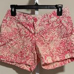 Lilly Pulitzer Pink Patterned Women's Shorts Photo 0
