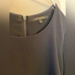 Kobi Halperin Silk Drew Jewel Neck Runch Black Long Sleeve Dress Size 4 Photo 1