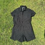 Victoria's Secret Victoria’s Secret women’s black romper​ with short sleeve size small Photo 5