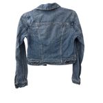 American Eagle  Jean Jacket Blue Denim Button Down Size Women's XS Photo 3