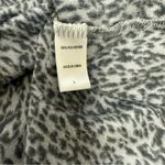 Oscar de la Renta Pink Label Leopard Print Fleece Pullover Top - Size L Photo 4