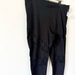Torrid NWT  Leggings with Lace Inset Detail in Black - Size 3 or 3X Photo 1
