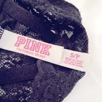 PINK - Victoria's Secret Victoria’s Secret PINK Lace Black Push-up Bralette Photo 8