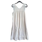 Vintage Barbizon Pink Sleeveless Medium Nightgown Lace Embroidery Gown Photo 2