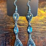 Paparazzi Test of Timeless Silver Earrings Photo 2